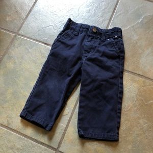 Gymboree navy prep fit dress pants 6-12 months